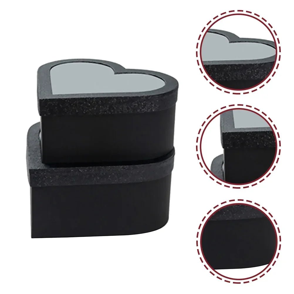 FLORIVA – Boîte de fleurs en papier élégante en forme de cœur | Cadeau de la Saint-Valentin
