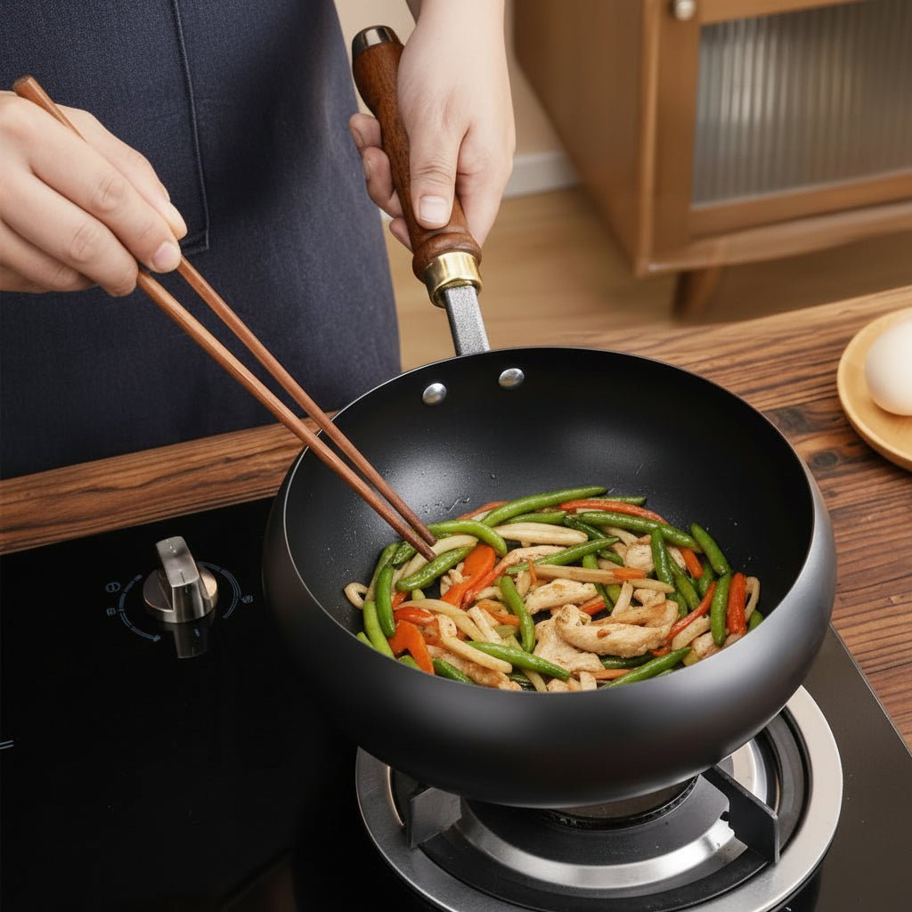 HEATBELLY – Heavy-Duty Cast Iron Pan with Lid