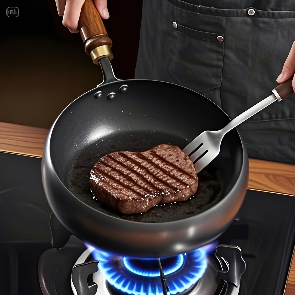 HEATBELLY – Heavy-Duty Cast Iron Pan with Lid