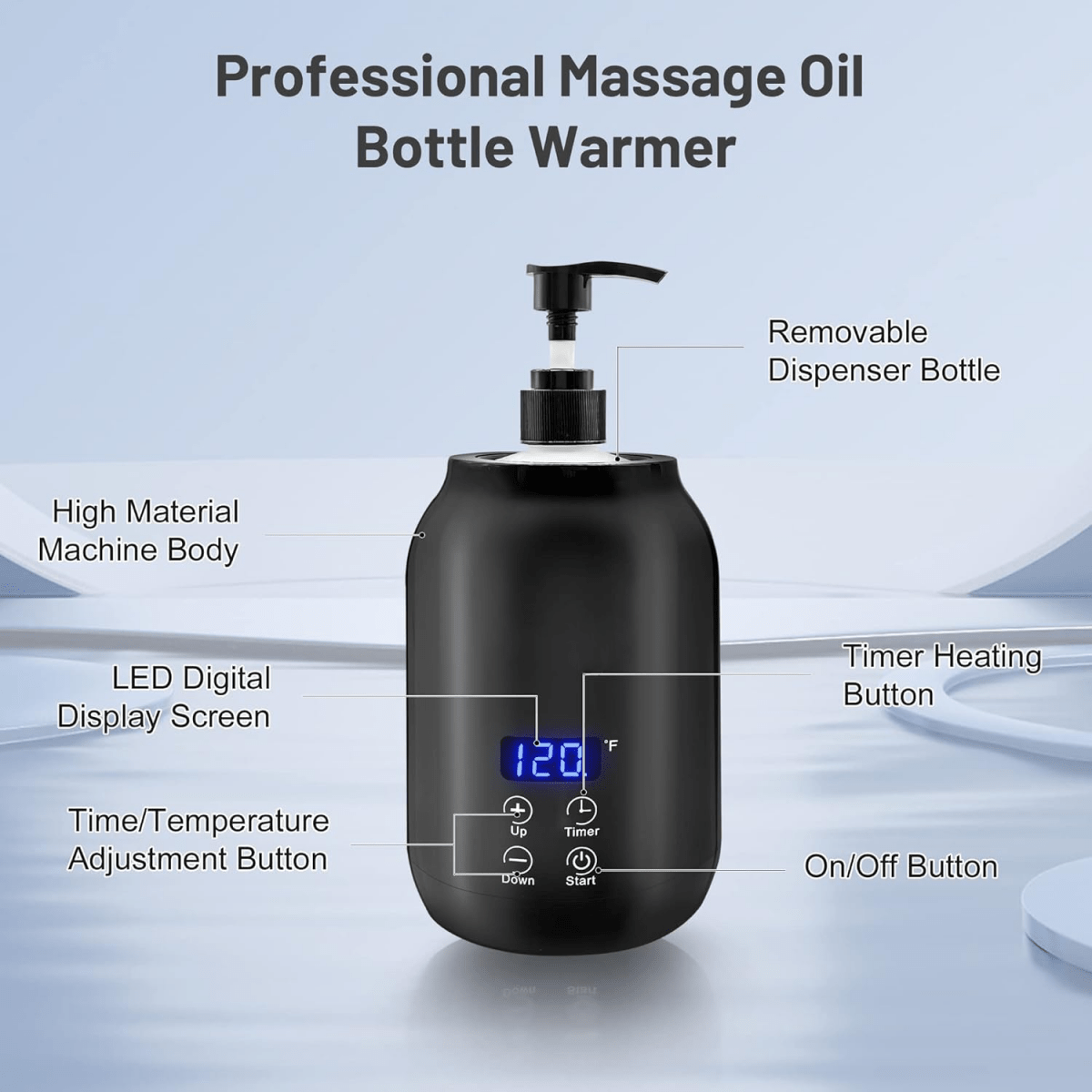 OILHEATPRO – Portable Electric Massage Oil Heater for Professional Use 7
