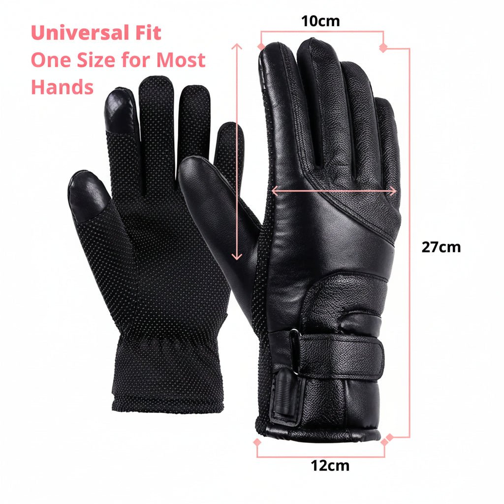WARMELLE – Waterproof Heated Gloves for Women with Adjustable Warmth 4