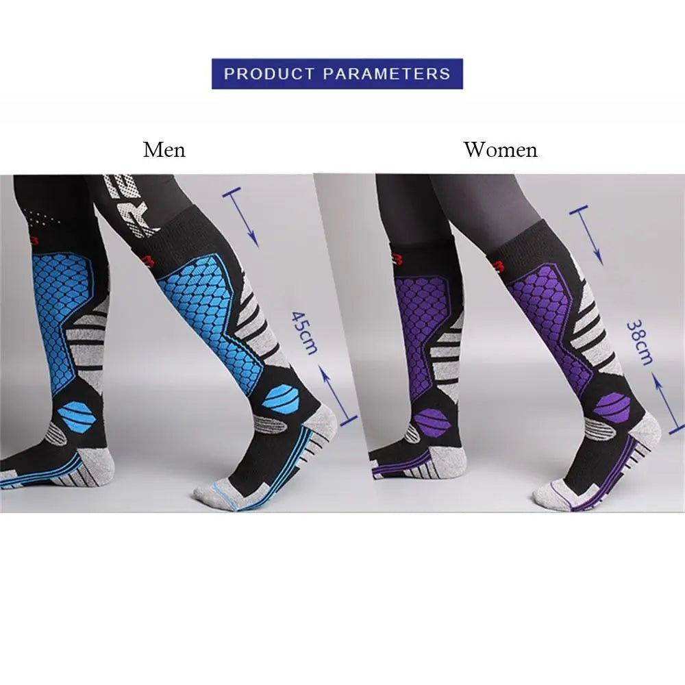 THERMOSKI MAX – Premium Thermal Ski Socks with Thickened Compression & Knee-High Warmth 6