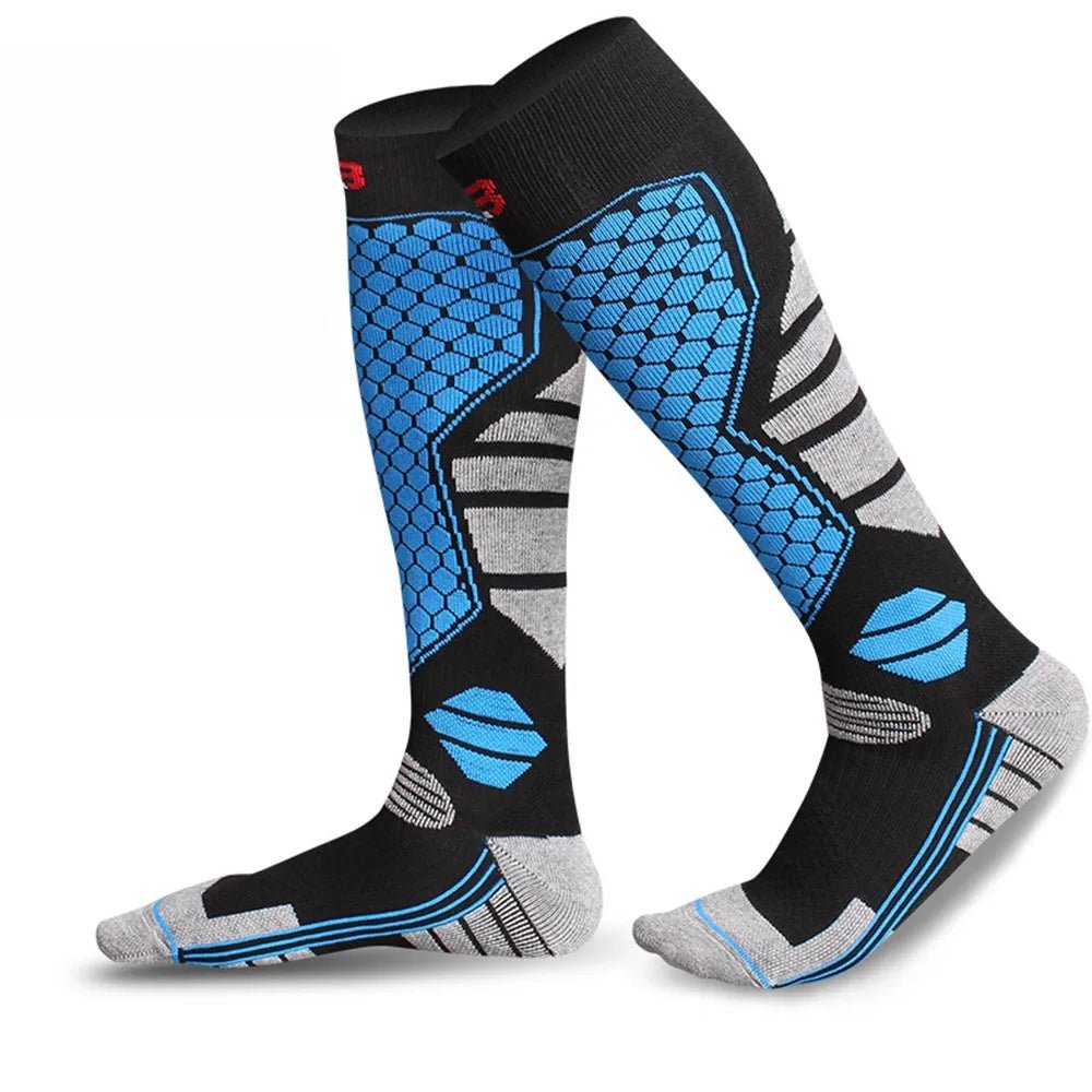 THERMOSKI MAX – Premium Thermal Ski Socks with Thickened Compression & Knee-High Warmth 7