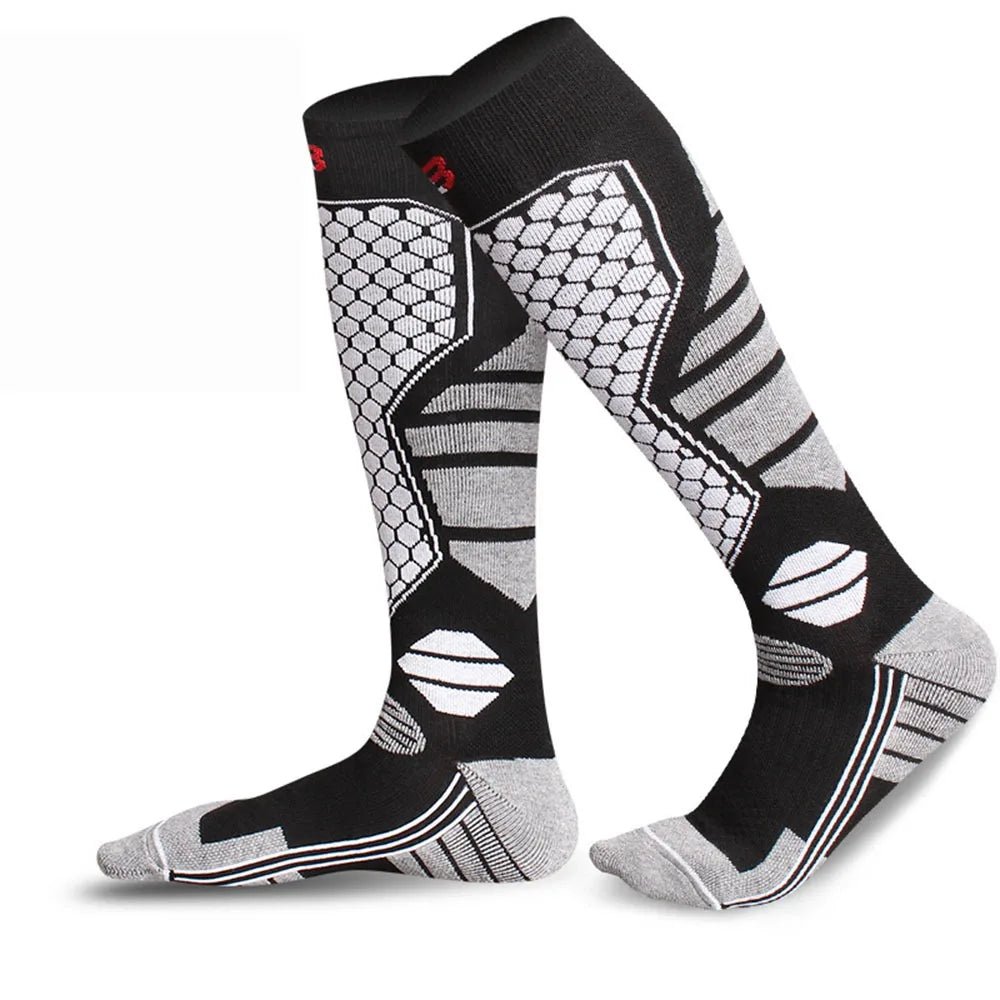 THERMOSKI MAX – Premium Thermal Ski Socks with Thickened Compression & Knee-High Warmth 8