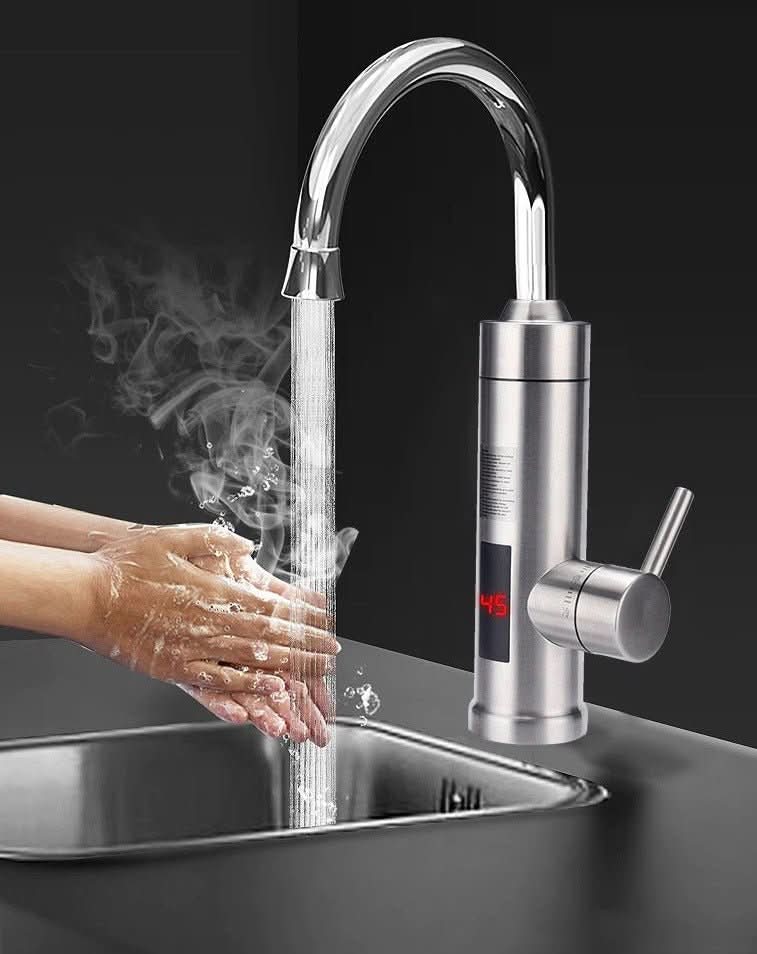 Heatflow Kitchen Tap- electrical kitchen fitting with direct hot and cold water at the push of a button 5