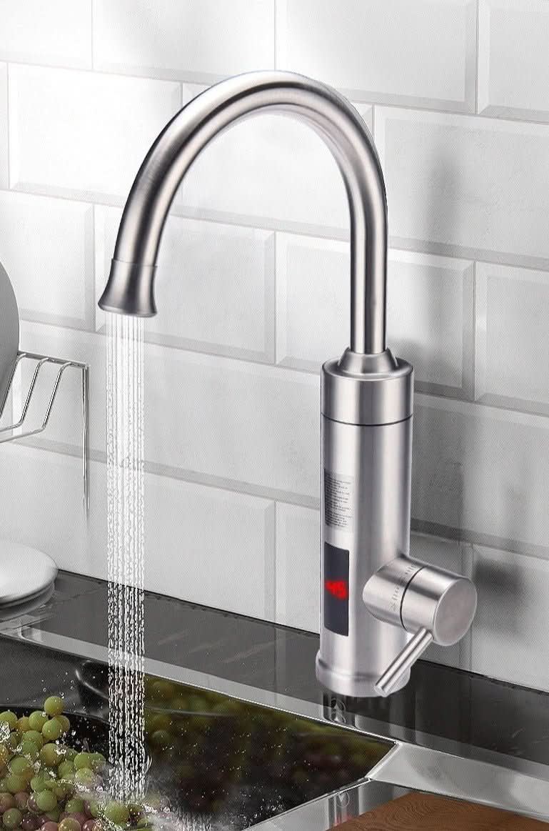 Heatflow Kitchen Tap- electrical kitchen fitting with direct hot and cold water at the push of a button 4