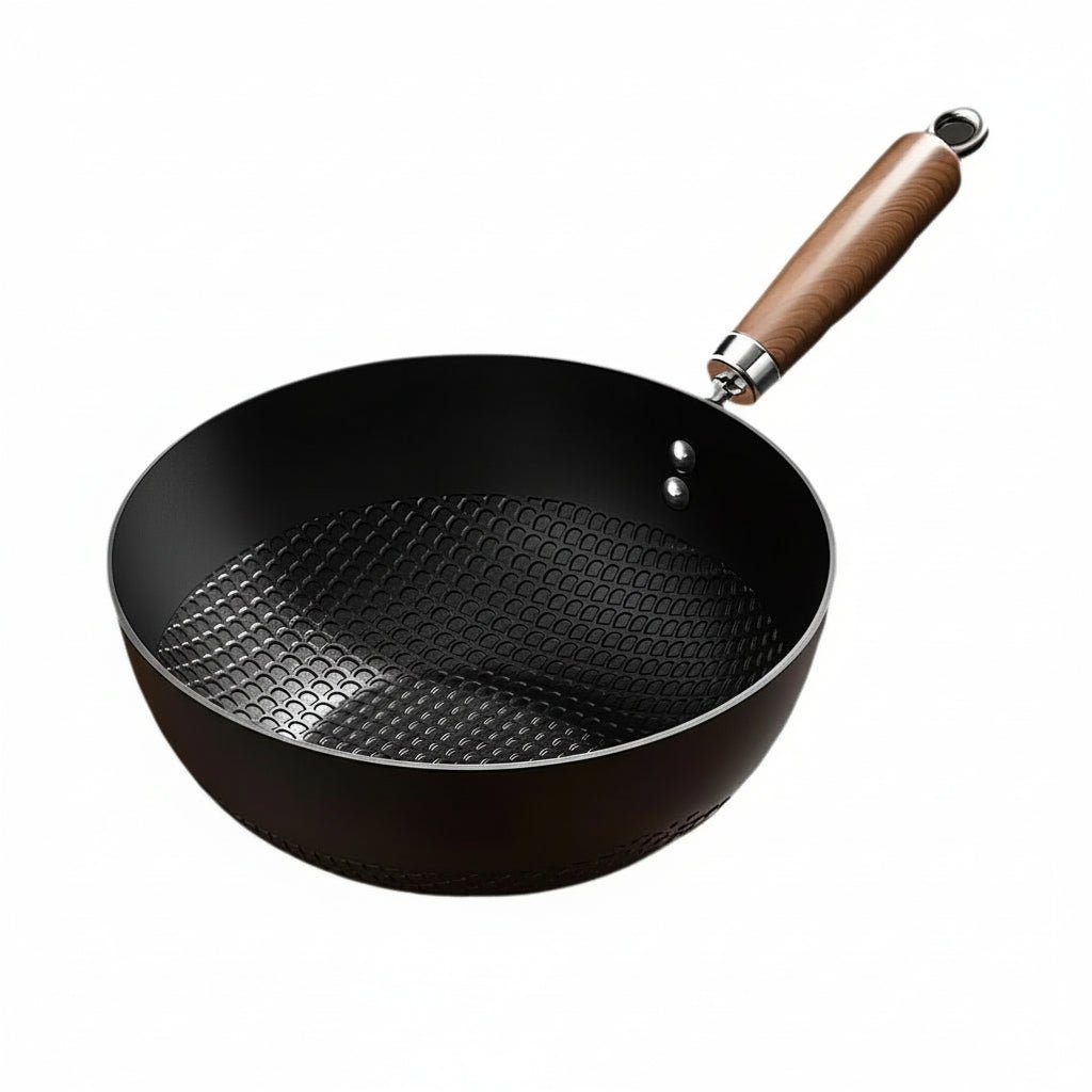 WOKPRO – Traditional Iron Wok with Durable Heat Distribution 5