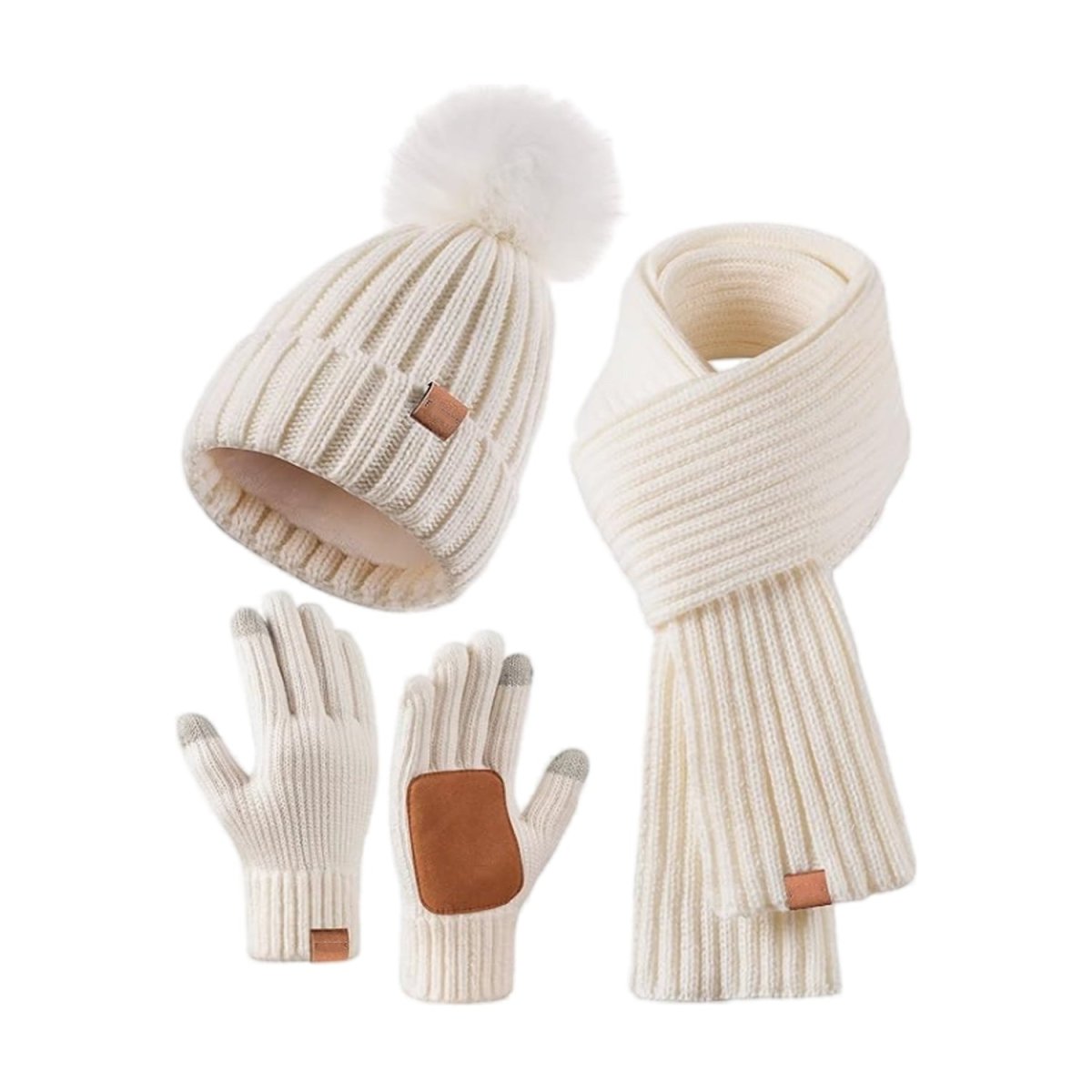 HEATIVA – Set Invernale Accogliente 3-in-1 per uno Stile da Freddo