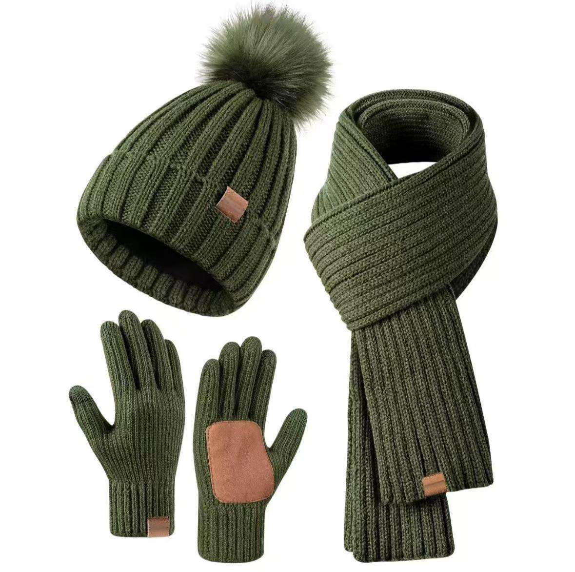 HEATIVA – Set Invernale Accogliente 3-in-1 per uno Stile da Freddo