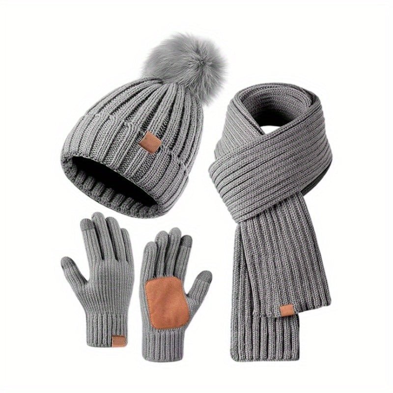 HEATIVA – Set Invernale Accogliente 3-in-1 per uno Stile da Freddo