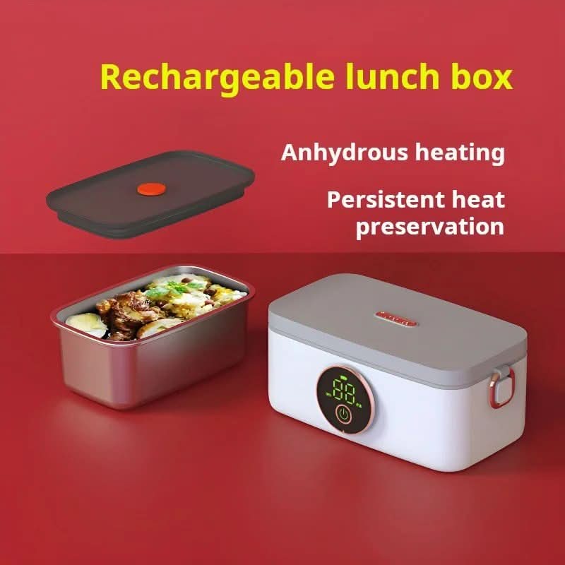  Heatmate per lunch box - rechargeable and wireless for warm meals on the way-4