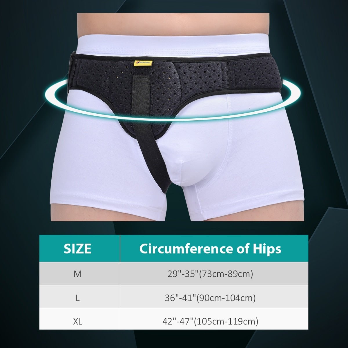 HERNIOCARE – Podporný pás na prietrž pre úľavu od bolesti a pohodlie