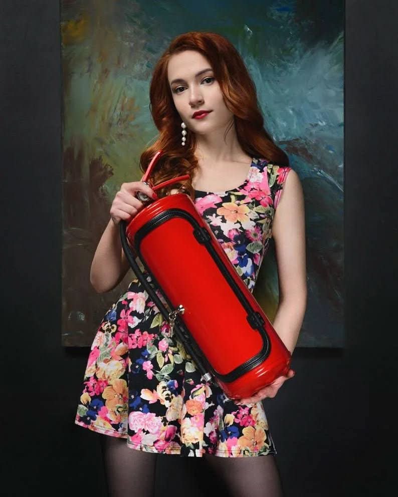 SPARKSTASH – Hidden Drink Storage in Fire Extinguisher Design