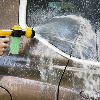 High-Pressure Garden Hose Nozzle with 8 Spray Settings – Ergonomic ABS Design for Efficient Outdoor Cleaning-5