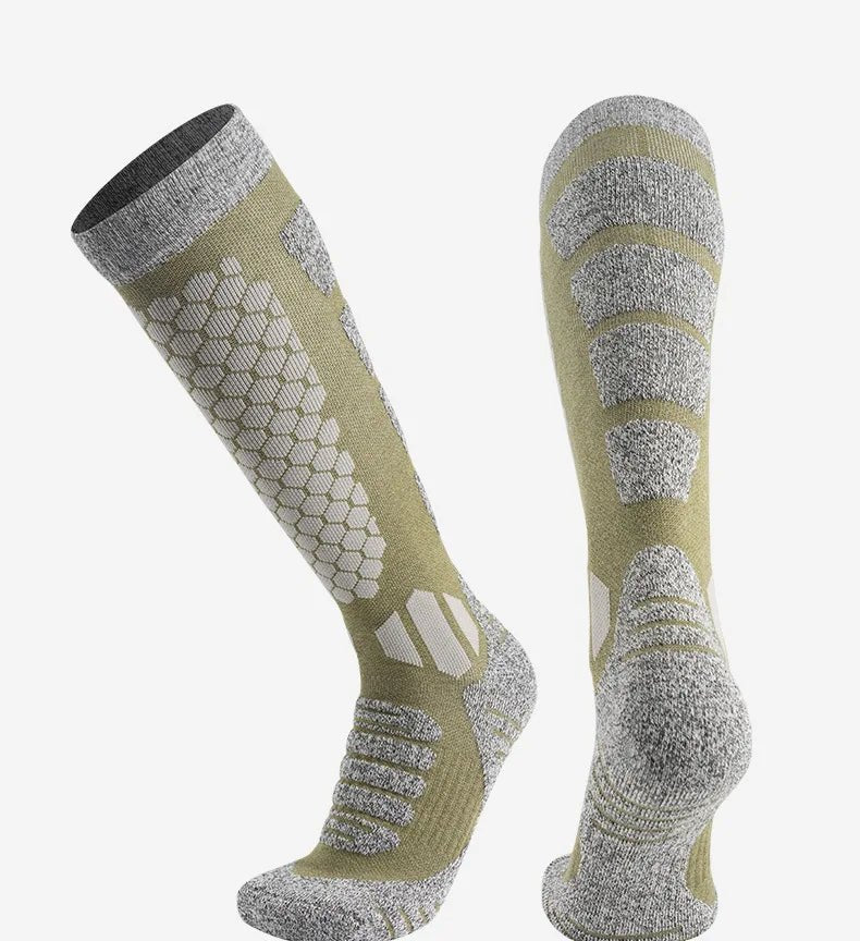 WARMHIKE – Wool Thermal Socks for Skiing and Hiking, Unisex Long Tube Design 7