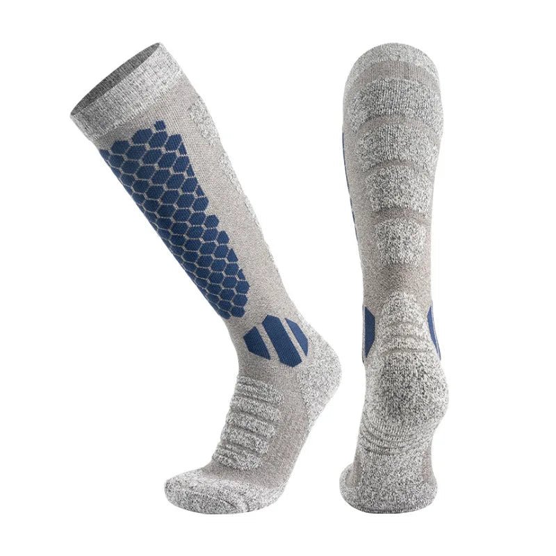 WARMHIKE – Wool Thermal Socks for Skiing and Hiking, Unisex Long Tube Design 6