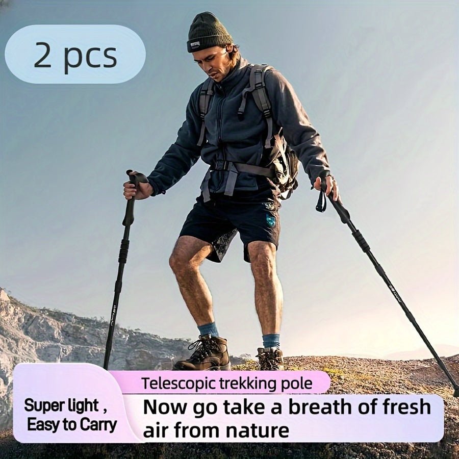 HIKEMASTER PRO – Lightweight Adjustable Trekking Poles for Outdoor Adventures