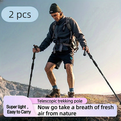 HIKEMASTER PRO – Lightweight Adjustable Trekking Poles for Outdoor Adventures