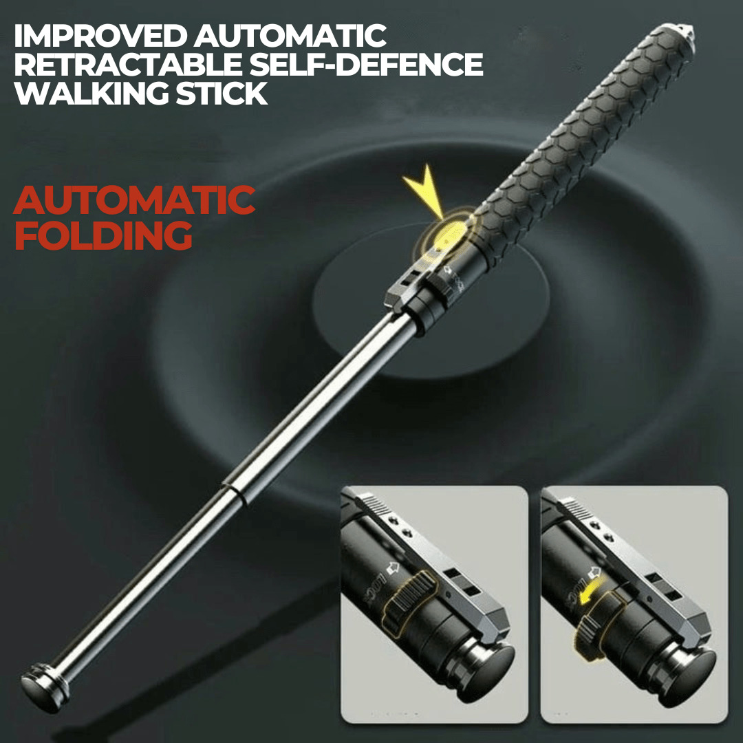 HikeShield – Lightweight Hiking Pole with Automatic Pop-Up