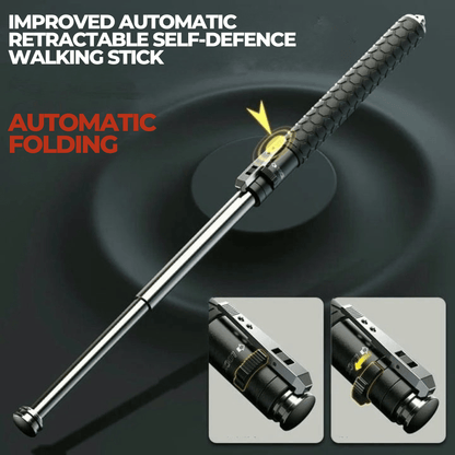 HikeShield – Lightweight Hiking Pole with Automatic Pop-Up