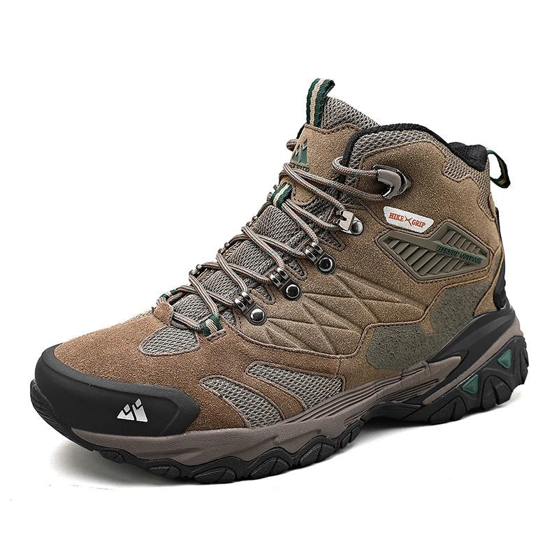 Hikeup Trekking Boots-men's hiking shoes with suede, breathable & rainproof for winter & outdoor adventure 5