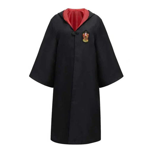 Complete Harry Potter Costume Set with Hogwarts Robe, Wand, Scarf & Glasses 0