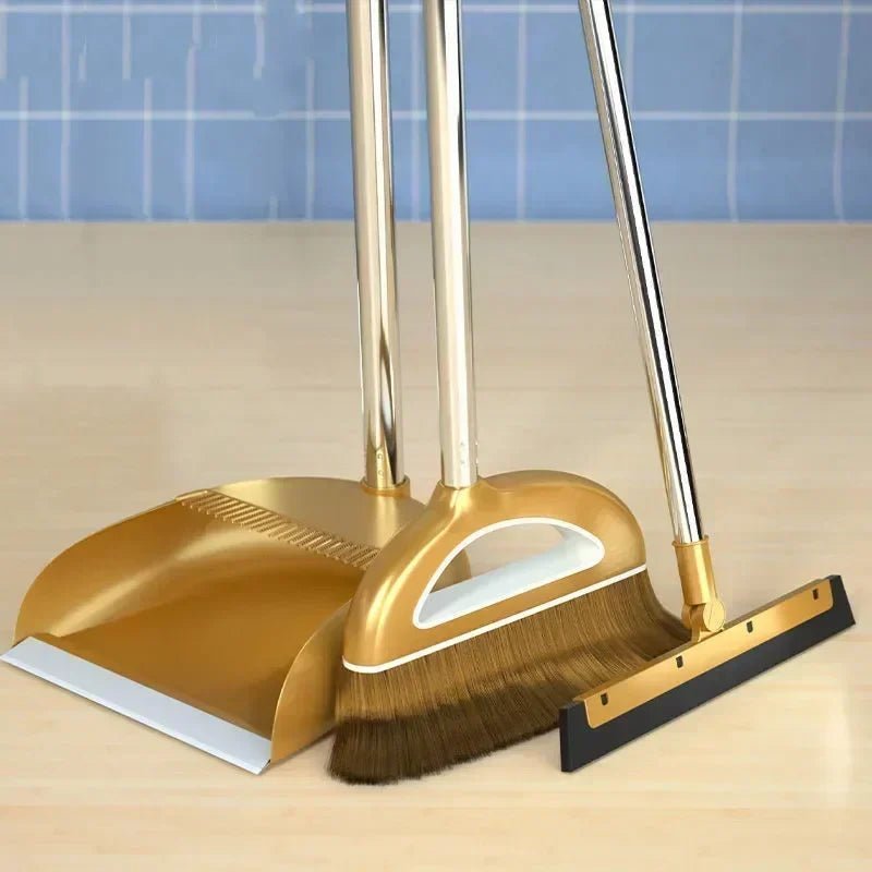 SWEEPMATE – Folding Broom and Dustpan Cleaning Kit for Fast Efficient Cleaning 3