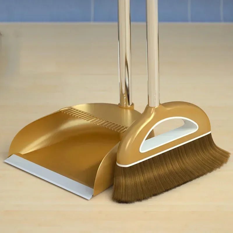 SWEEPMATE – Folding Broom and Dustpan Cleaning Kit for Fast Efficient Cleaning 1