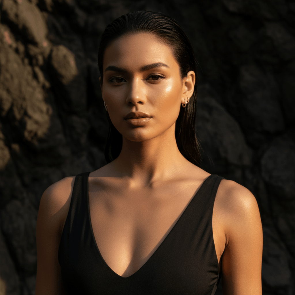 Horizon Line gouden zilveren oorringen