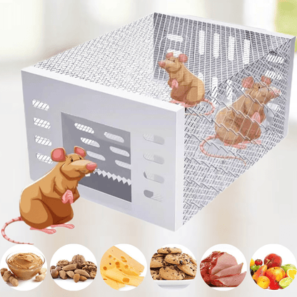 Humane Mouse Trap for Safe and Efficient Pest Control – Reusable Design for 10-15 Mice Capture-5