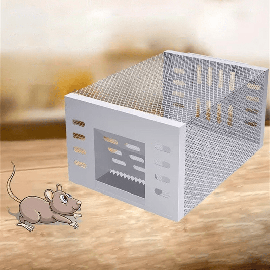 Humane Mouse Trap for Safe and Efficient Pest Control – Reusable Design for 10-15 Mice Capture-1