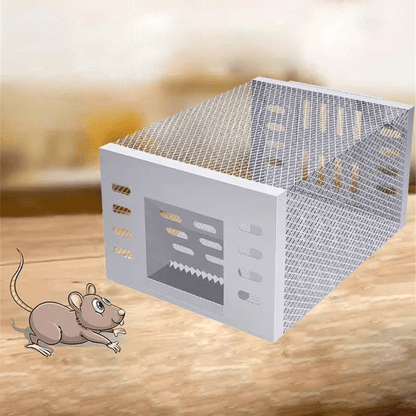 Humane Mouse Trap for Safe and Efficient Pest Control – Reusable Design for 10-15 Mice Capture-2