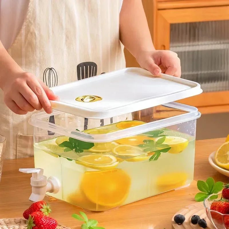 PUREFLOW – 5L Cold Water Dispenser with Easy-Pour Faucet, Strong PP Plastic Build 1