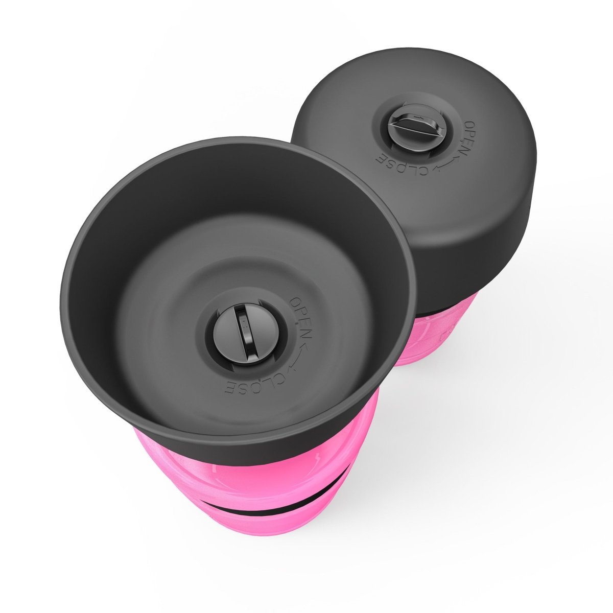 HYDRATEPAWS BOTTLE – Bottiglia d'acqua pieghevole e a prova di perdite per cani con ciotola per bere
