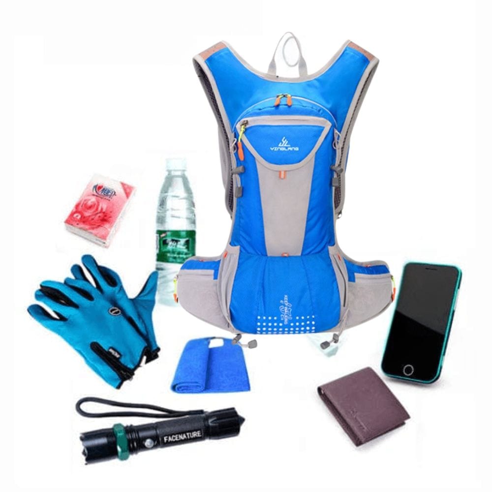 Hydroflow pack - bicycle backpack with integrated drinking system & high comfort 8