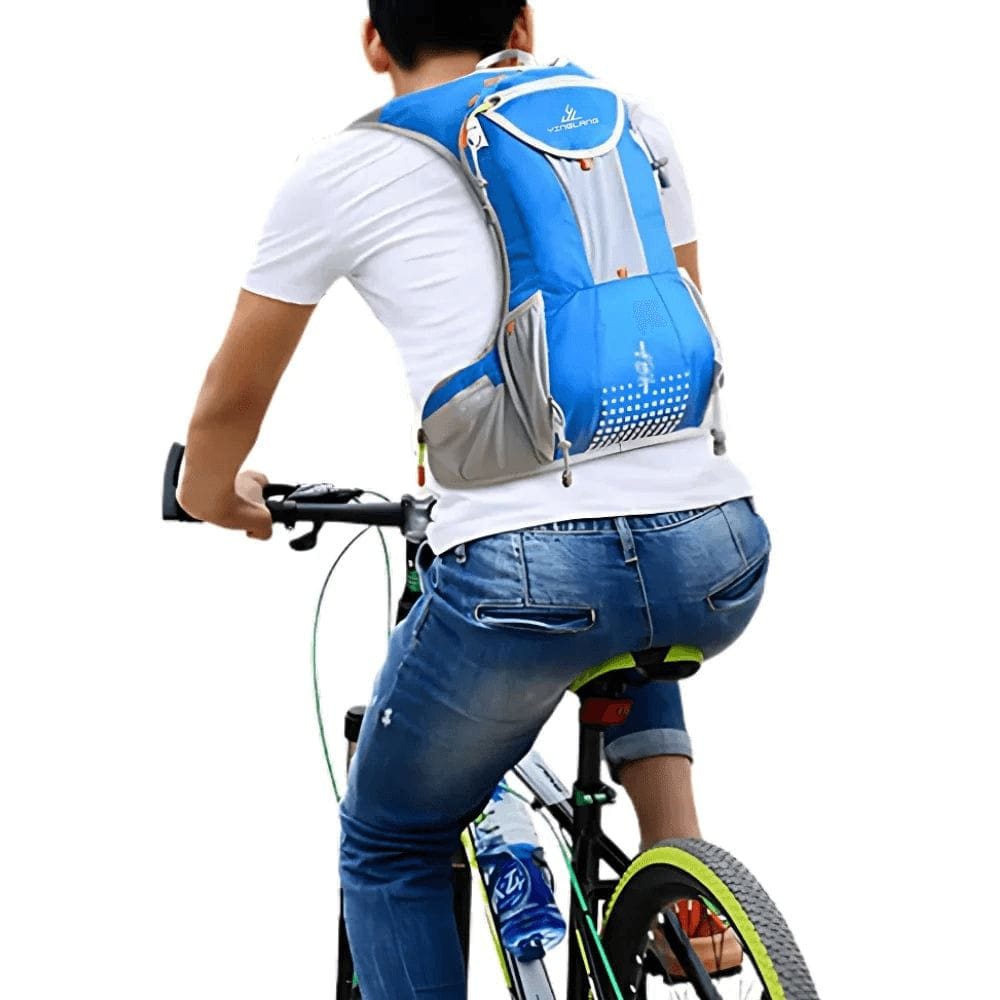 Hydroflow pack - bicycle backpack with integrated drinking system & high comfort 1