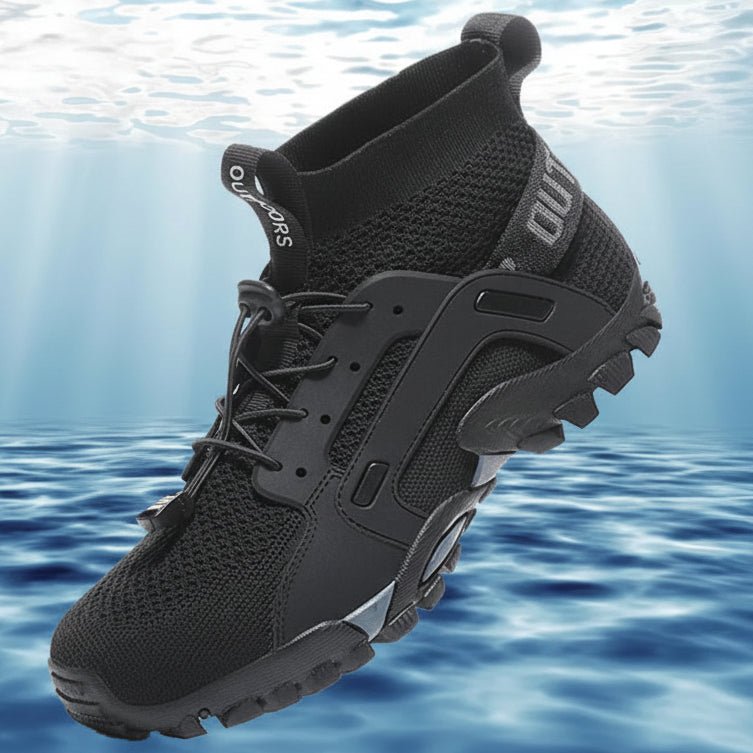 Quick-Drying Aqua Shoes for Men - Anti-Slip Sole for Hiking & Swimming 0