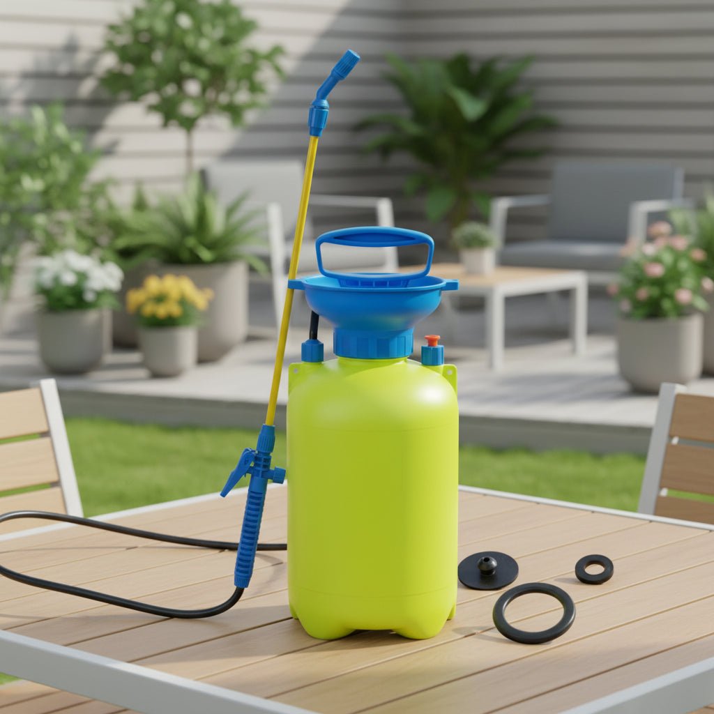 High-Pressure 5L Garden Sprayer with Dual Spray Modes & Adjustable Strap 8