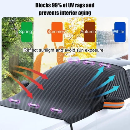 IceCover - All-Season Magnetic Windshield Protector & Snow Cover, Durable Oxford Fabric 4