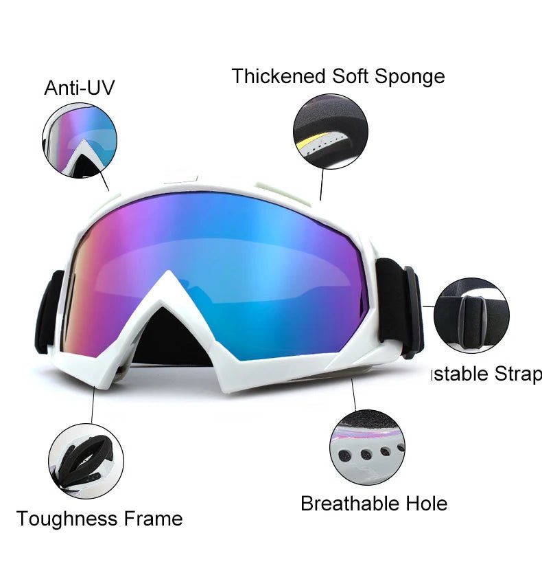 VISIONRIDE – Windproof Anti-Fog Ski Goggles for Clear Winter Vision 3