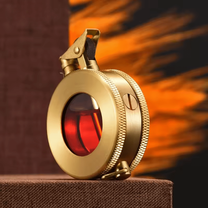 IGNIVON – Retro Kerosinelighter met Duurzaam Metalen Ontwerp