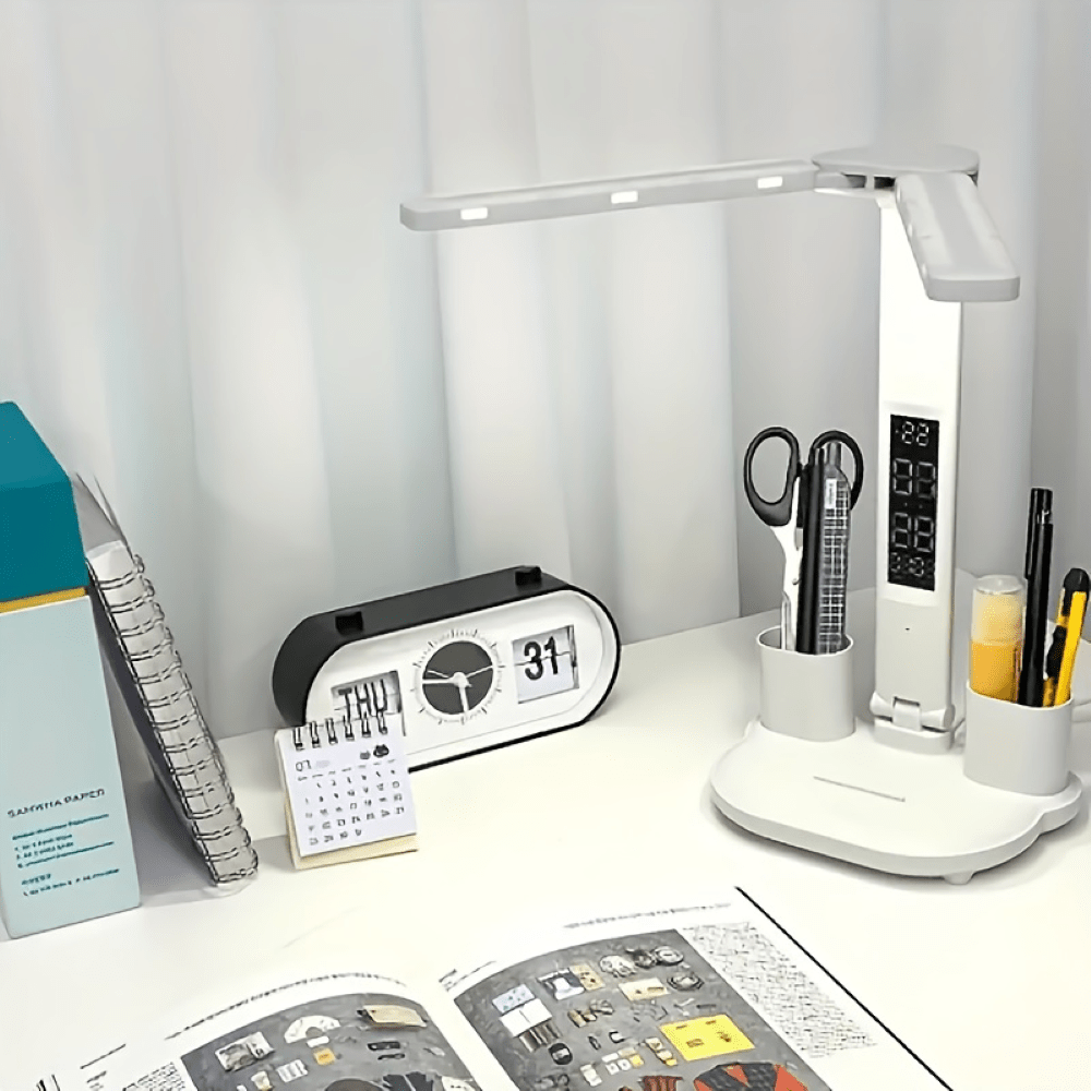 LUMIDUAL – Versatile Dual-Head LED Desk Lamp with Touch Control and USB Power 3