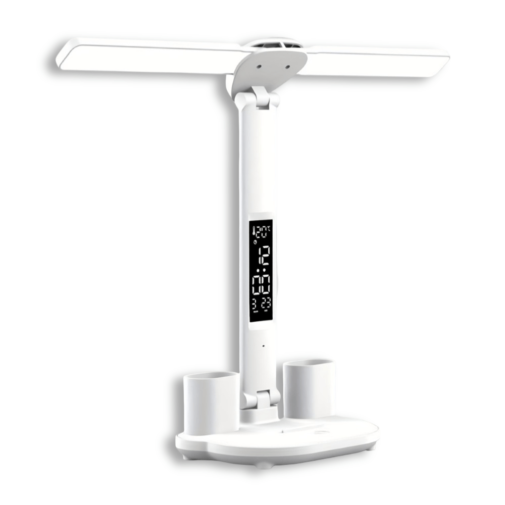 LUMIDUAL – Versatile Dual-Head LED Desk Lamp with Touch Control and USB Power 6