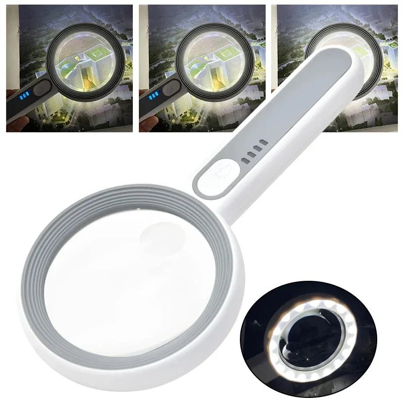 ILLUMIVUE – Ladattava 12X LED-luppi