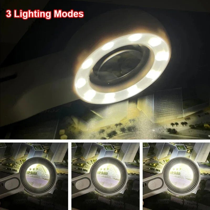 ILLUMIVUE – Ladattava 12X LED-luppi