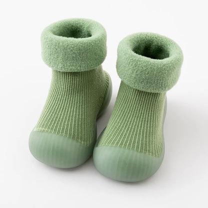 TinySteps Grip Socks - Calzini antiscivolo per bambini con suola in gomma per primi passi in sicurezza