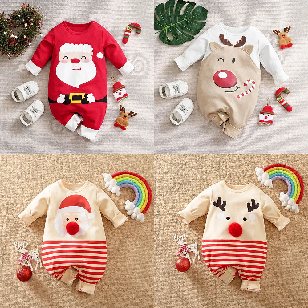 Minimode Festive Suit – Soft Cotton Christmas Outfit for Babies and Toddlers