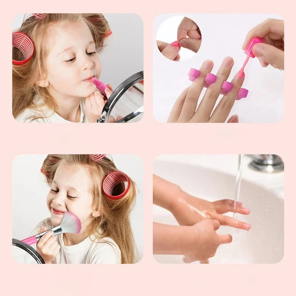 Glimmerjoy Make-up Kit - Veilige en kleurrijke make-upset voor creatieve kinderen
