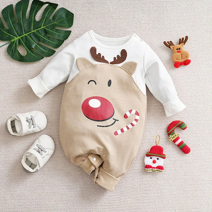 Minimode Festive Suit – Soft Cotton Christmas Outfit for Babies and Toddlers