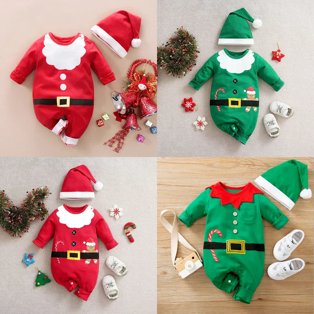 Minimode Festive Suit – Soft Cotton Christmas Outfit for Babies and Toddlers
